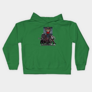 Die by the Sword Group Cast Kids Hoodie